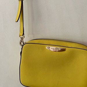 Henri Bendel crossbody yellow